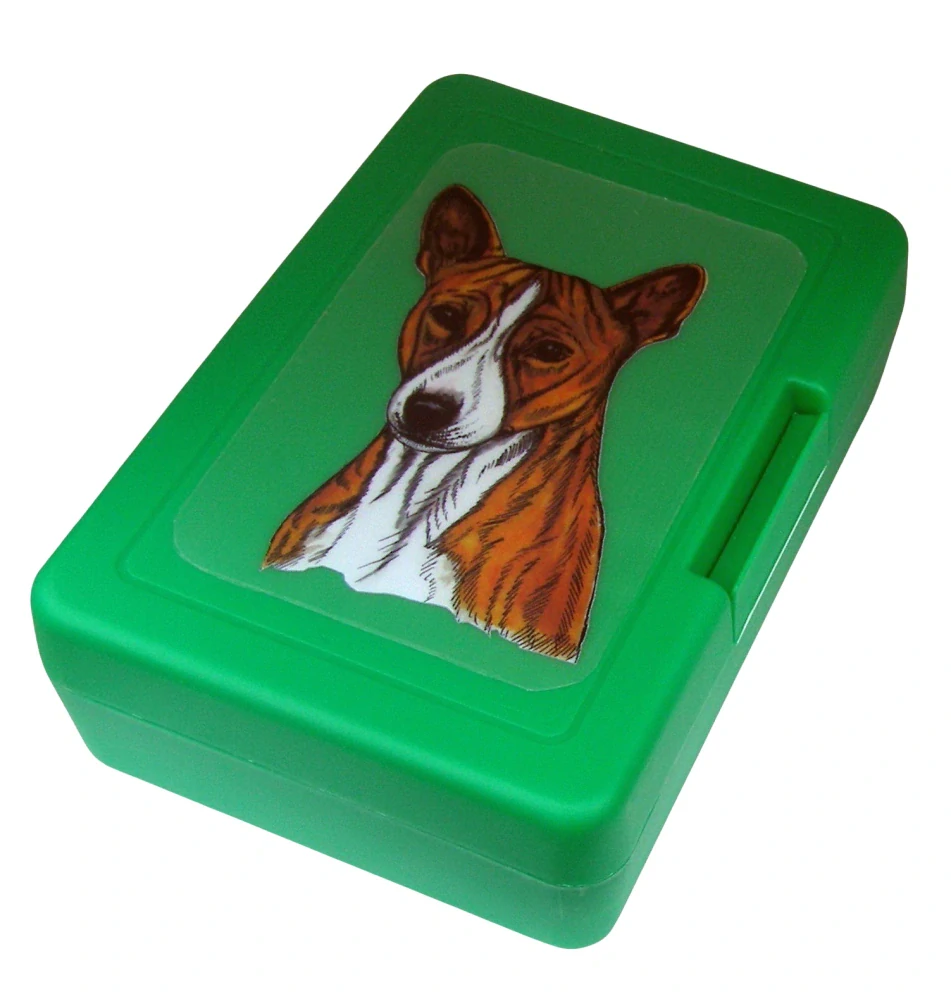 Basenji - plastový box