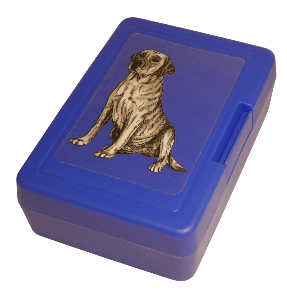 Labrador čb - plastový box