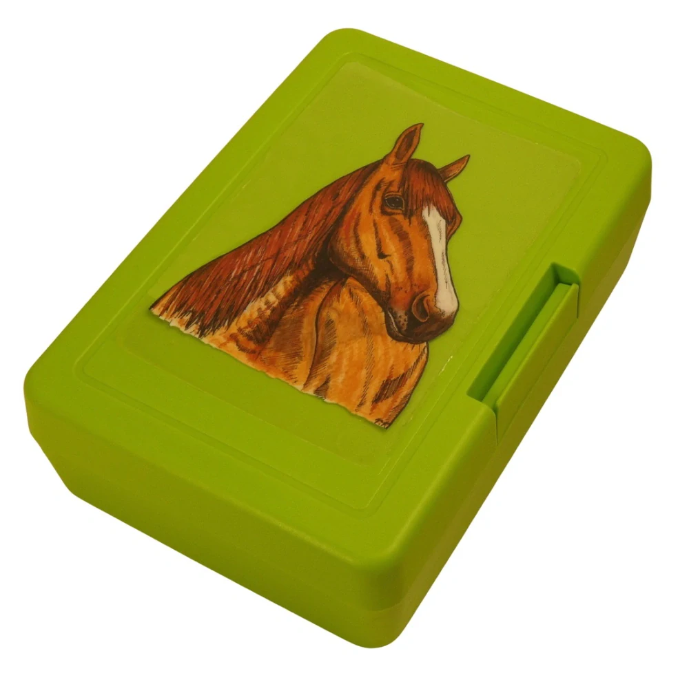 Plastový box - kůň Quarter horse