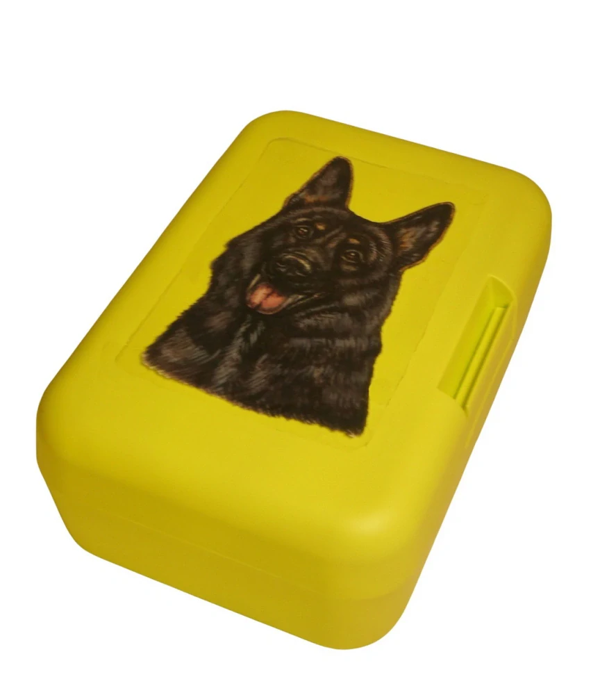 Německý ovčák černý - plastový box