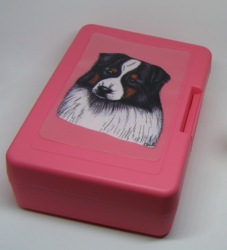 Australský ovčák - plastový box