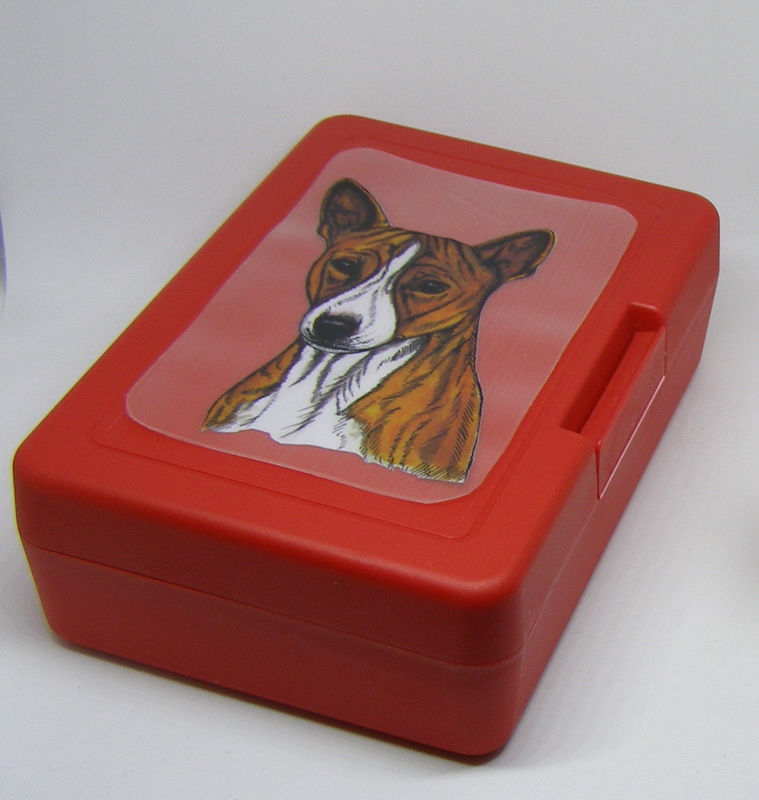 Basenji - plastový box