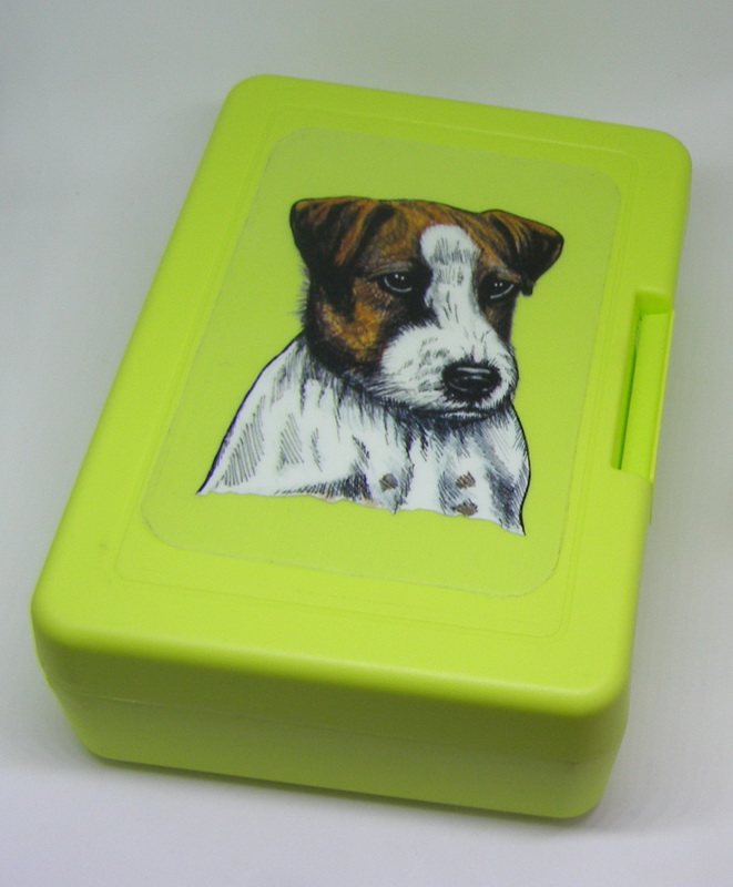 Jack Russel teriér hr. - plastový box