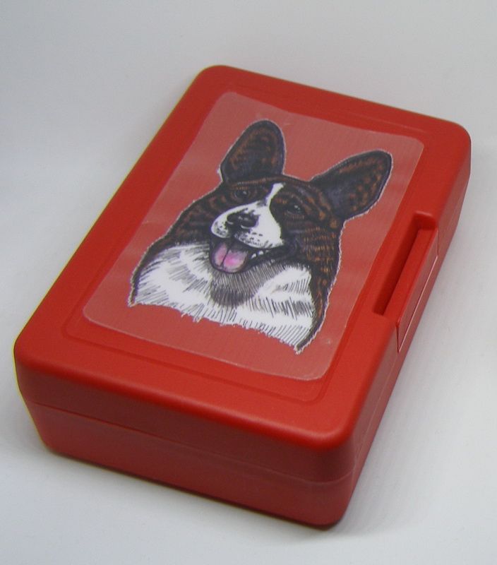 Welshcorgi Cardigan - plastový box