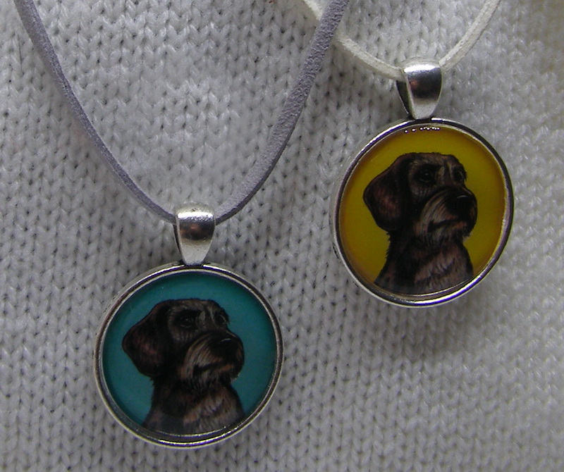 Jezevčík drsnosrstý - přívěsek