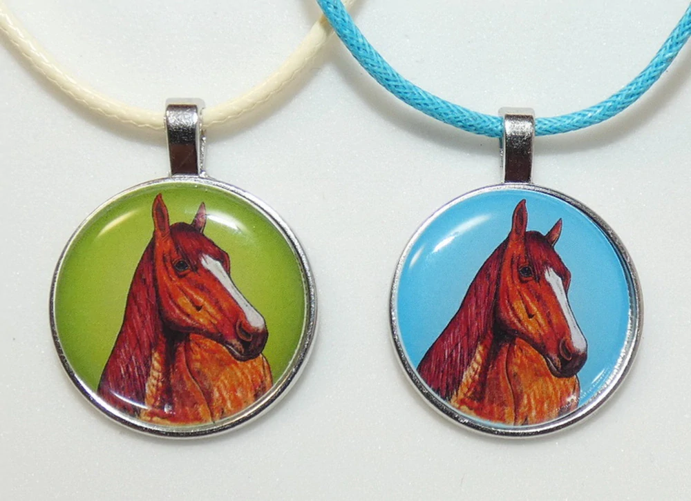 Kůň Quarter horse - přívěsek