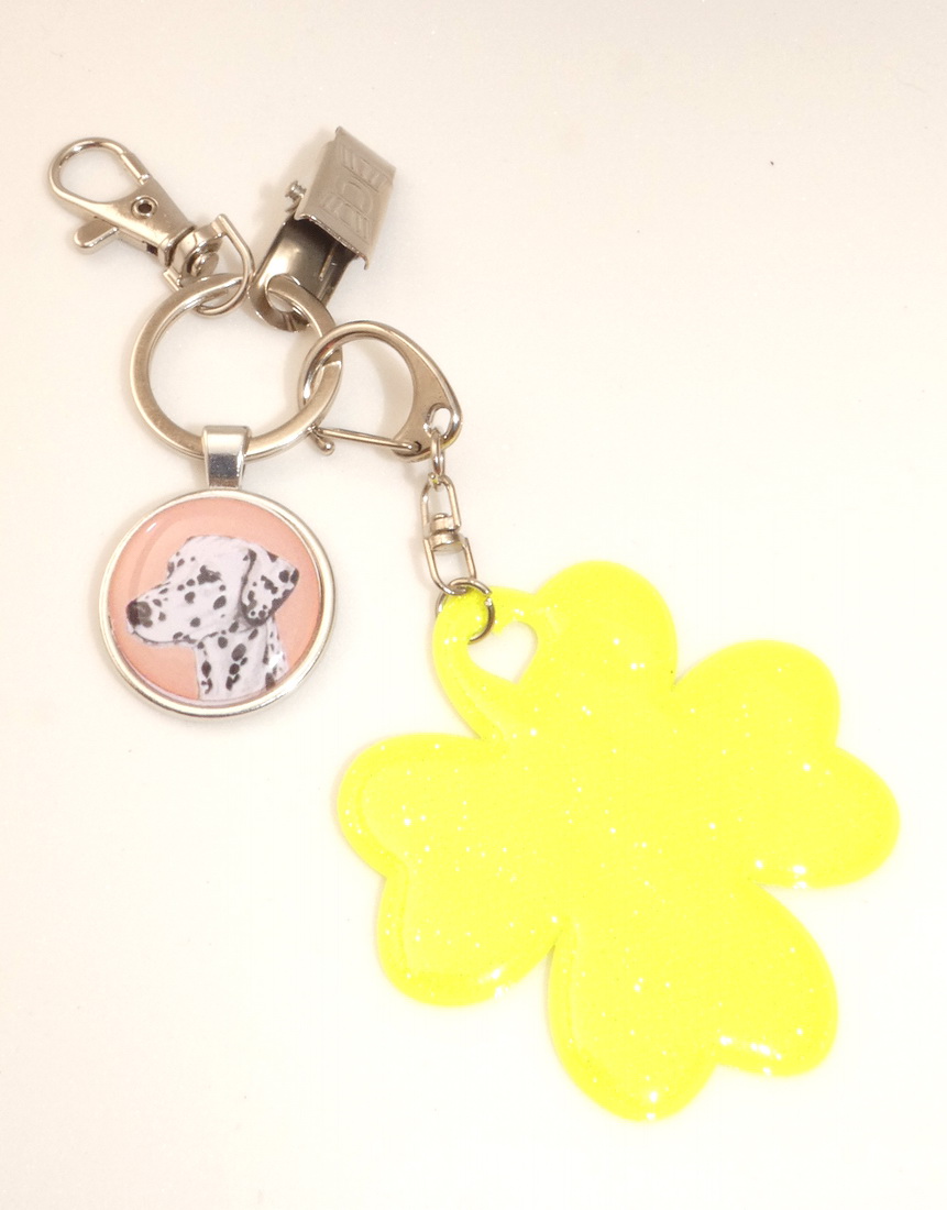 Dalmatin - bižuterní a reflexní přívěsek 