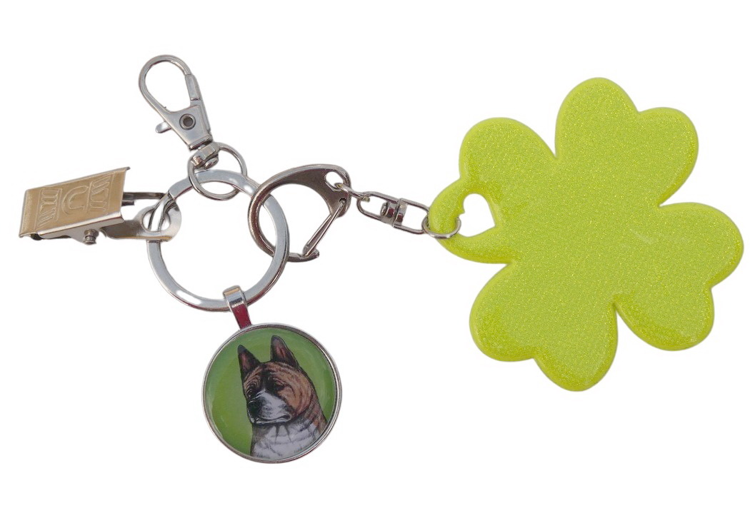 Akita - bižuterní a reflexní přívěsek