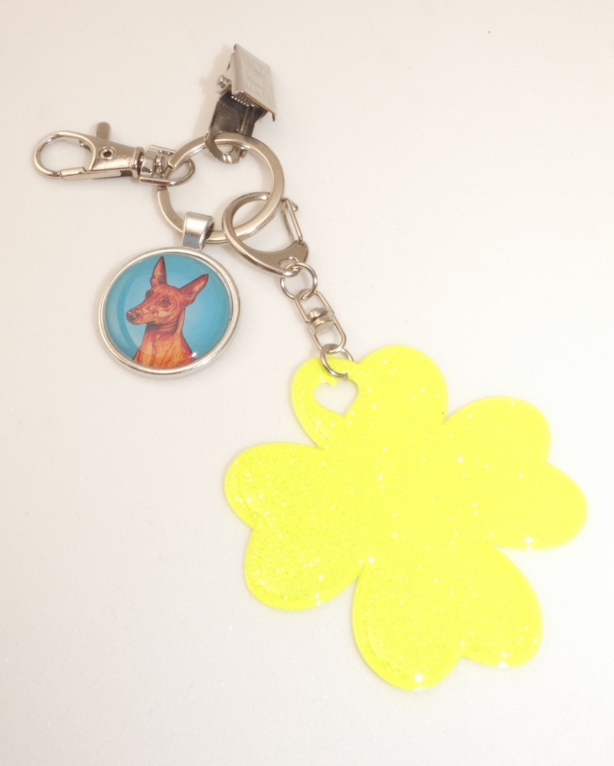 Faraonský pes - bižuterní a reflexní přívěsek