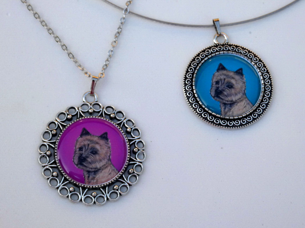 Kernteriér - bižuterní přívěsek