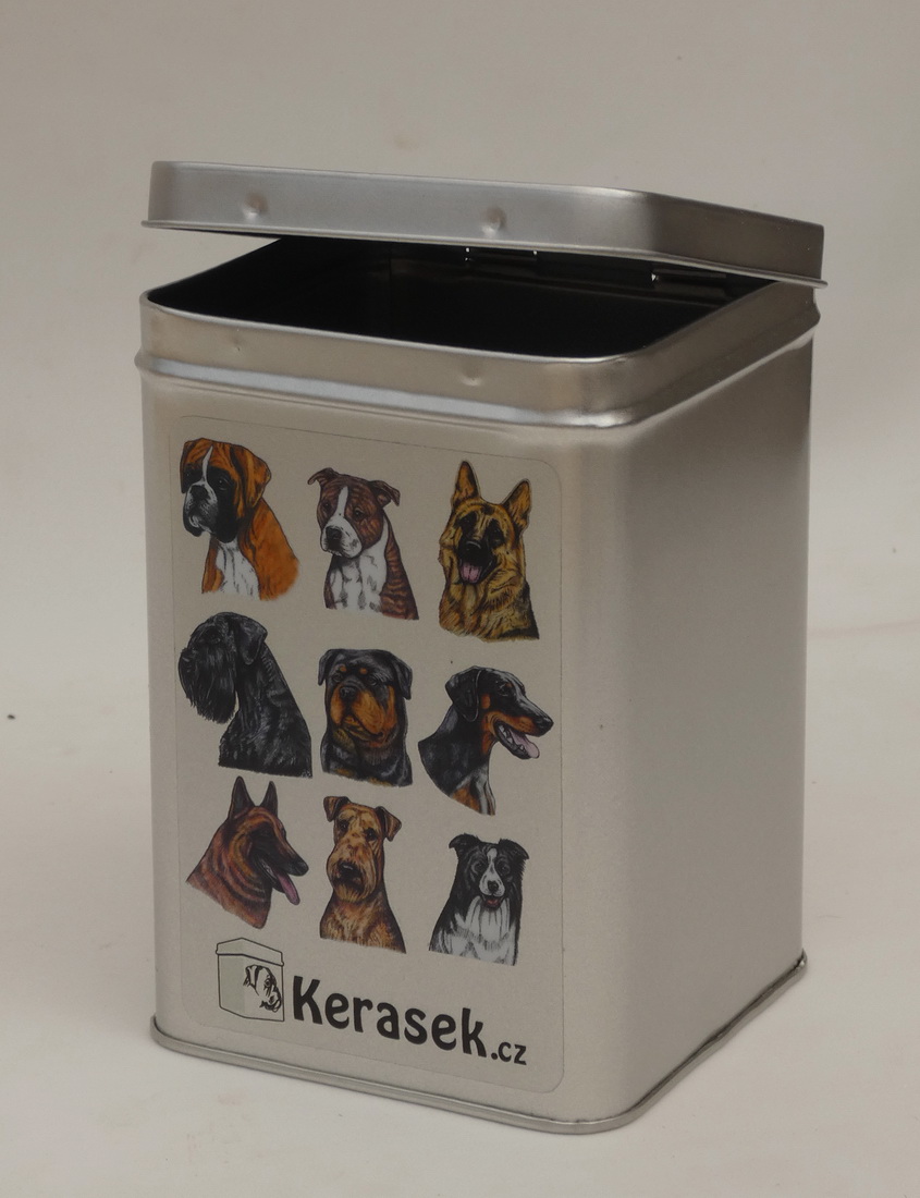 Plechová dóza - sportovní plemena