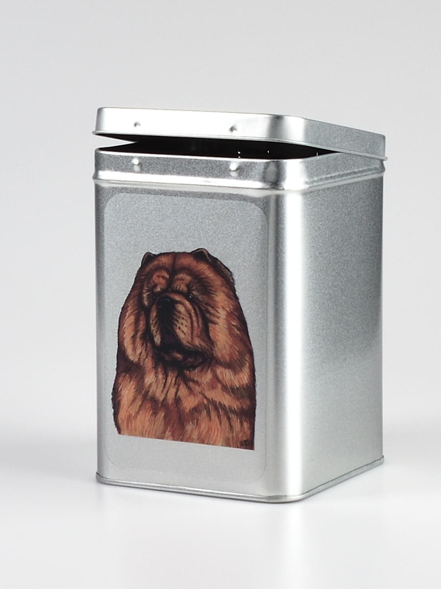 Plechová dóza - čau čau 