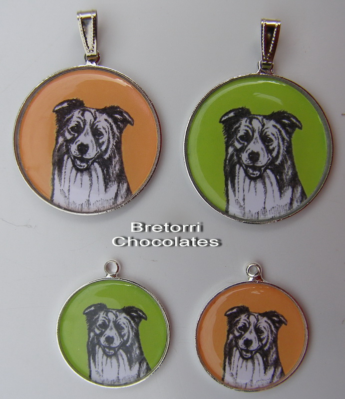 Border kolie - přívěsek