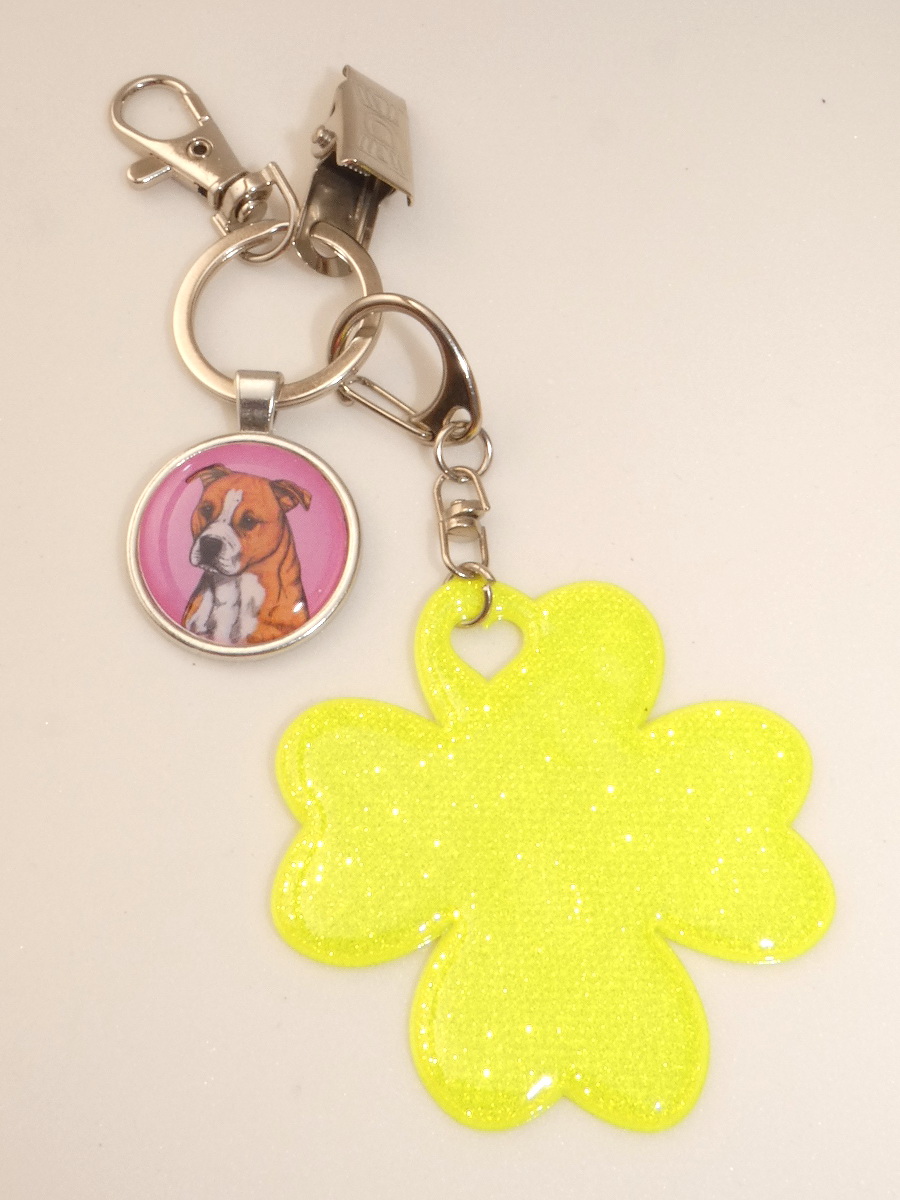 Amstaf - bižuterní a reflexní příspěvek 