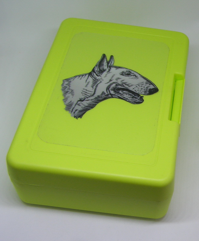 Bulteriér - plastový box