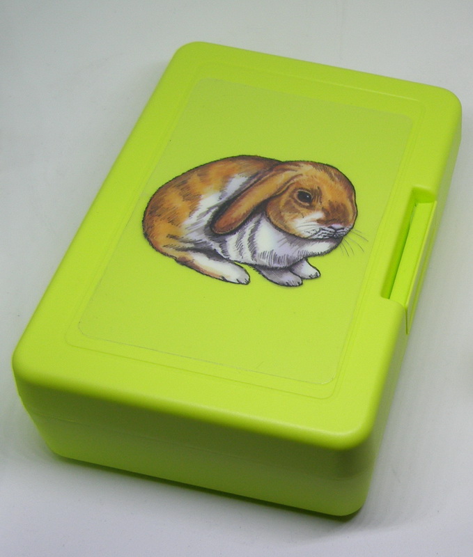 Plastový box - králík beran
