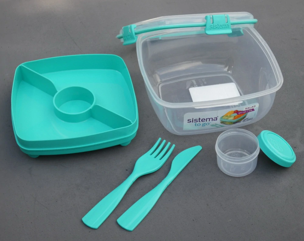 Plastový box Sistema na salát
