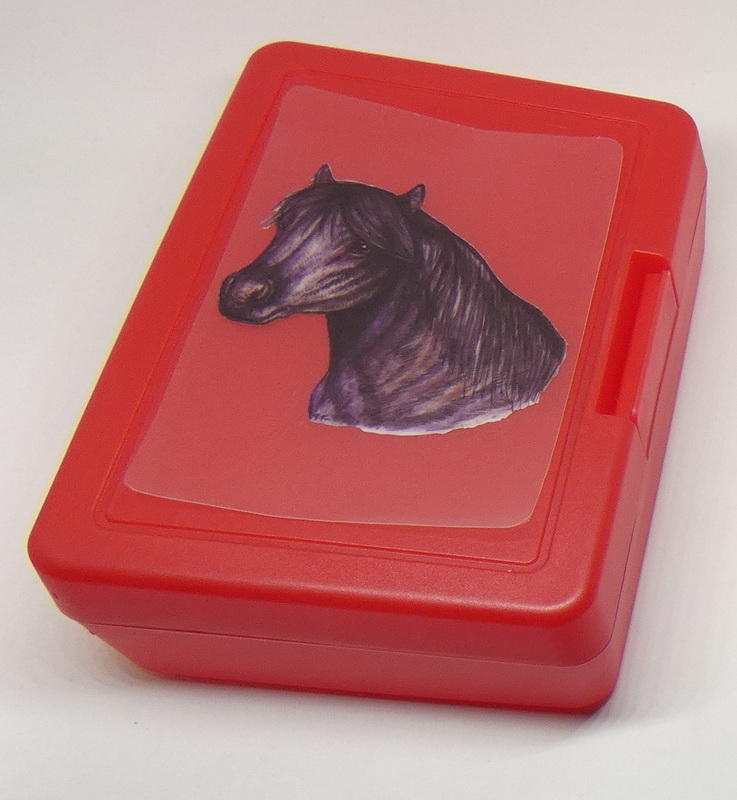 Plastový box - shetlandský pony