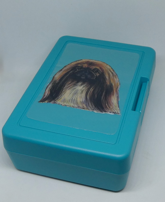 Pekinéz - plastový box
