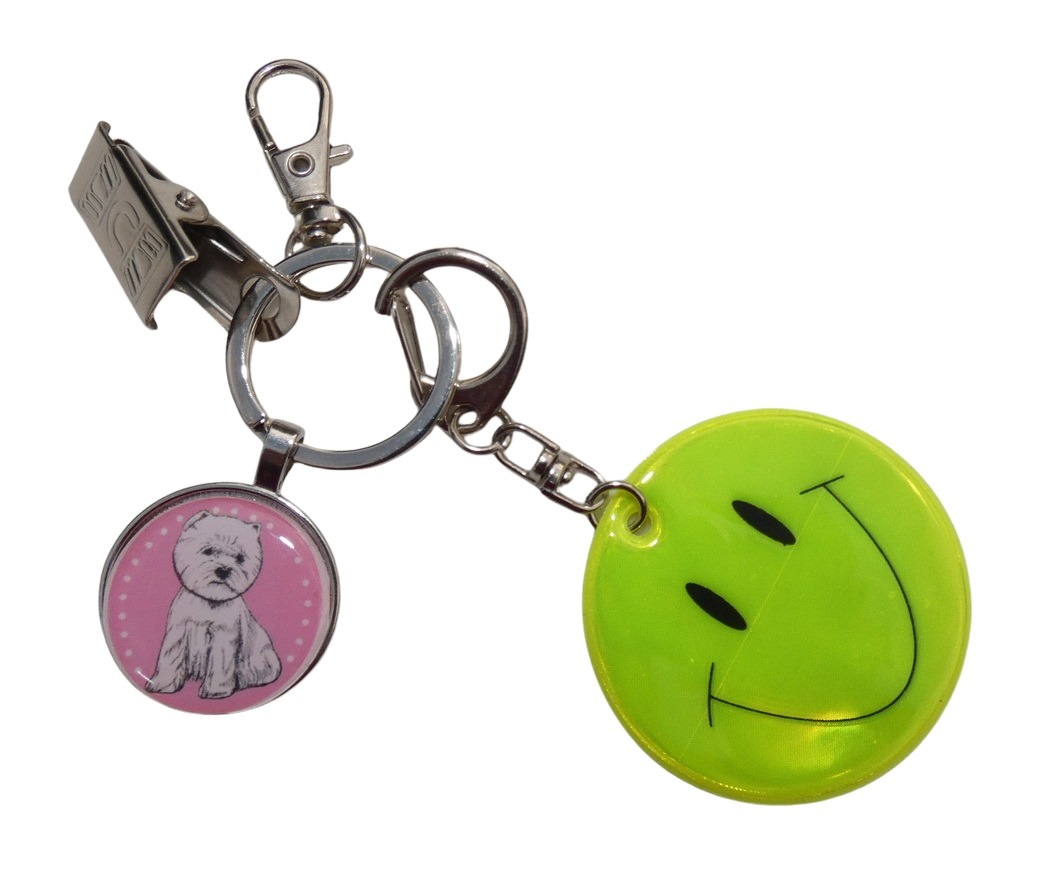 Westík - bižuterní a reflexní přívěsek