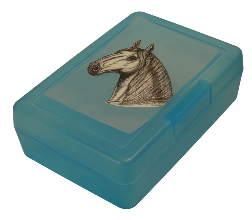 Plastový box - Starokladrubský kůň 