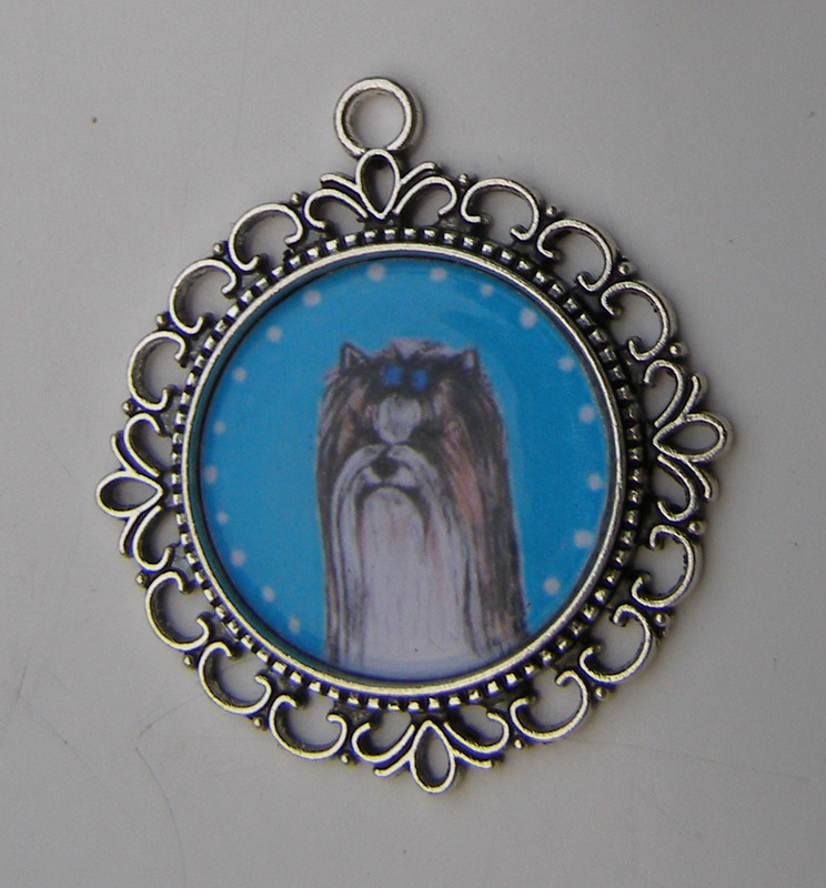 Biewer - bižuterní přívěsek