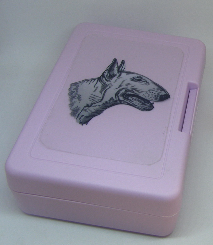 Bulteriér - plastový box