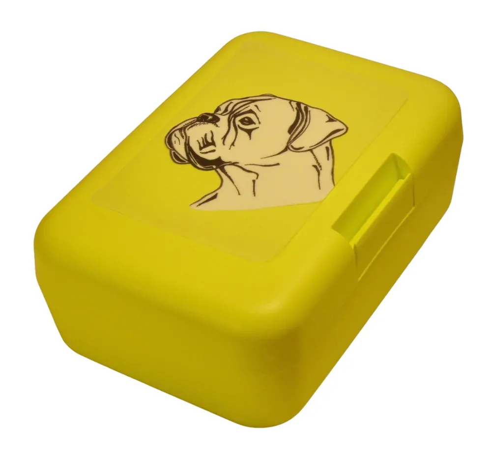 Boxer bílý - plastový box