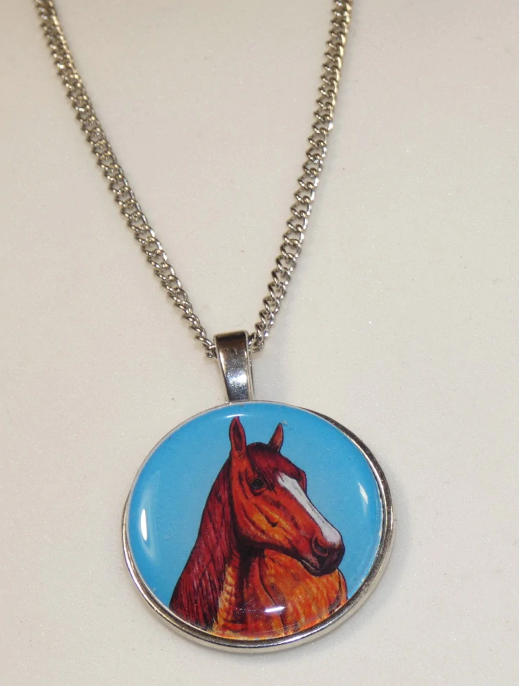 Kůň Quarter horse - přívěsek