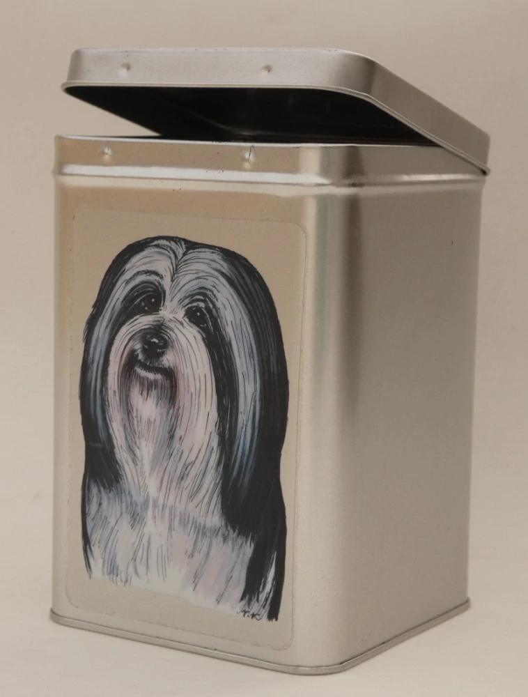 Plechová dóza - havanský psík