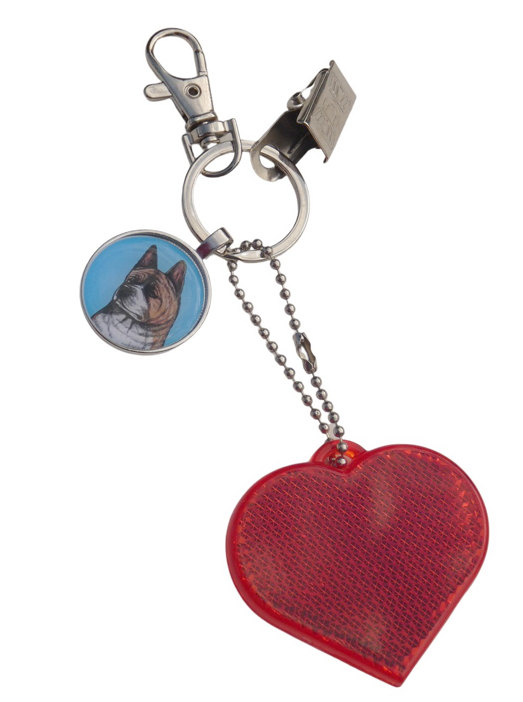 Akita - bižuterní a reflexní přívěsek