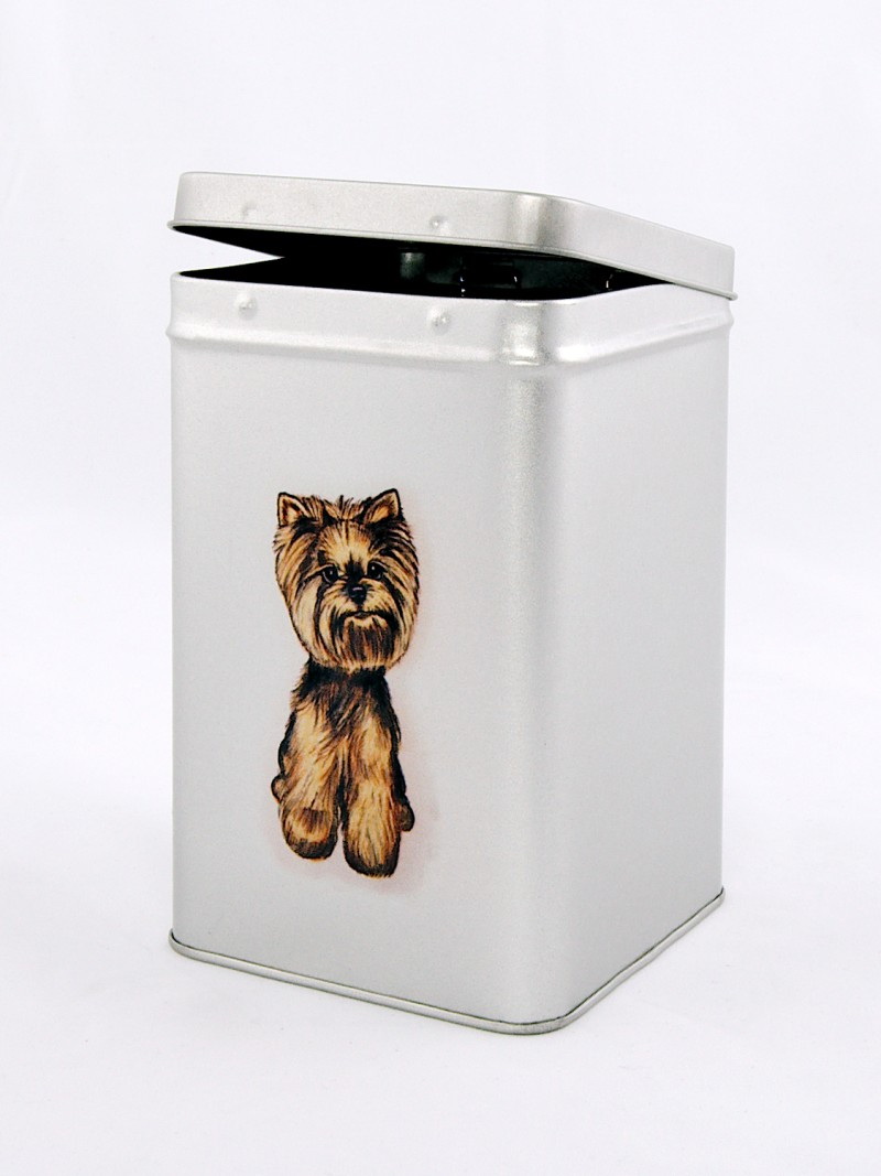 Plechová dóza - jorkšírek