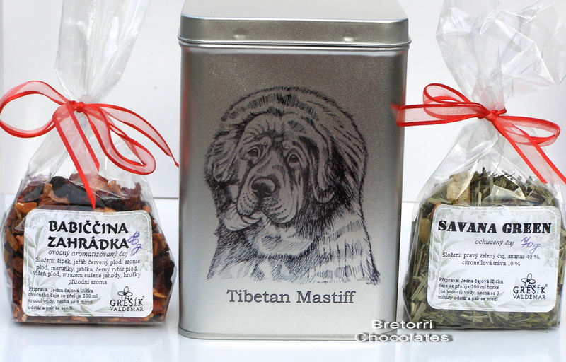 Plechová dóza - tibetská doga