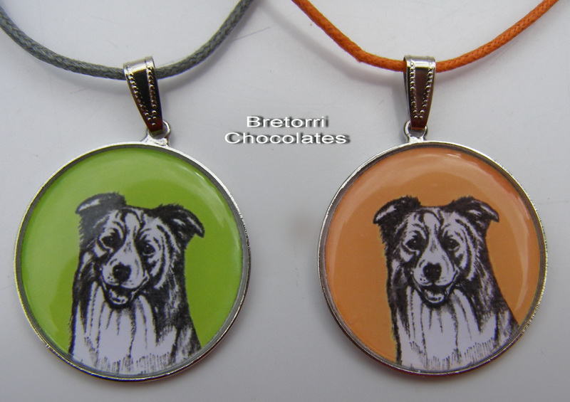 Border kolie - přívěsek