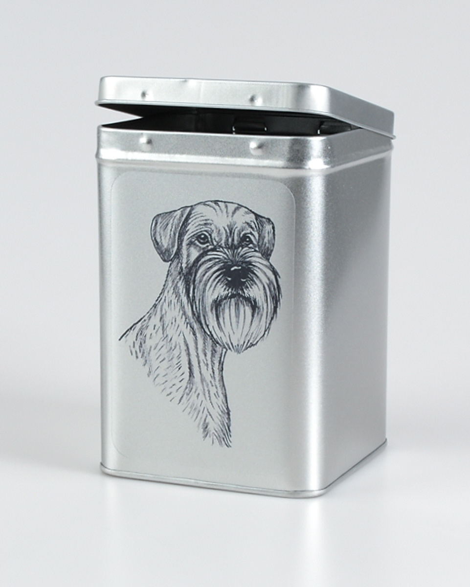 Plechová dóza + plastový box