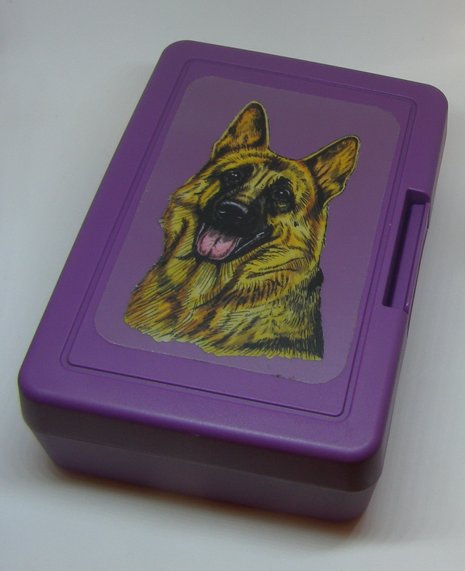 Německý ovčák - plastový box