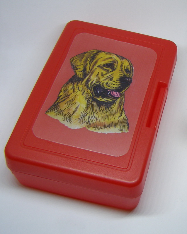 Zlatý retriever - plastový box