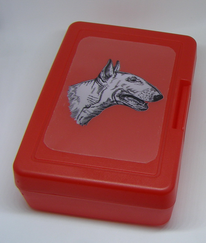 Bulteriér - plastový box