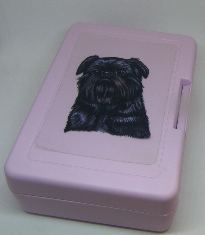 Grifonek belgický - plastový box