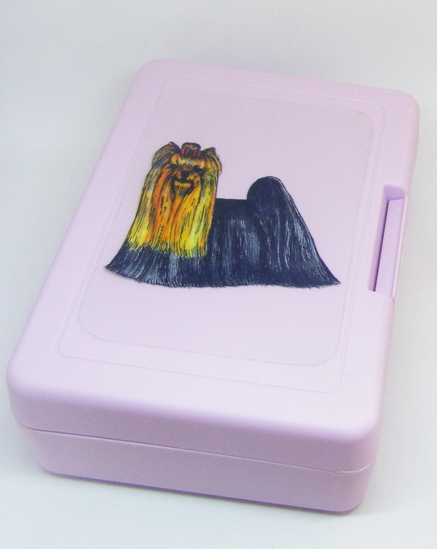 Jorkšírský teriér - plastový box