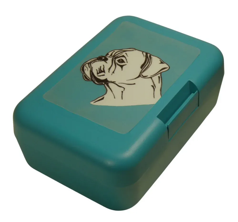 Boxer bílý - plastový box