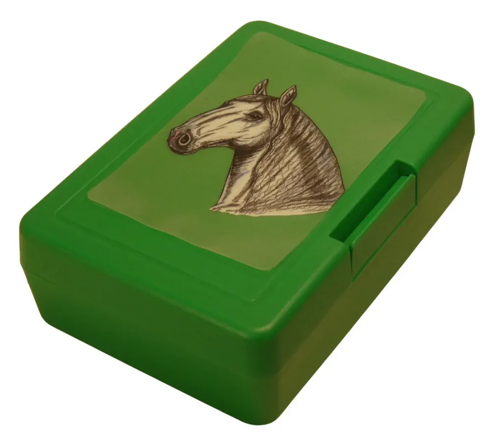Plastový box - Starokladrubský kůň 