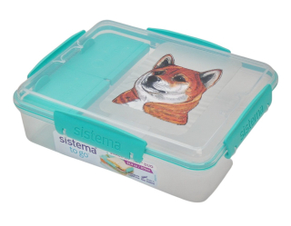 Svačinový box Sistema - shiba-inu