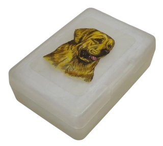 Zlatý retriever - plastový box