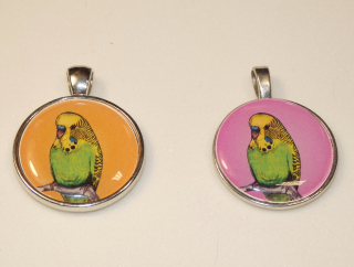 Andulka - bižuterní přívěsek