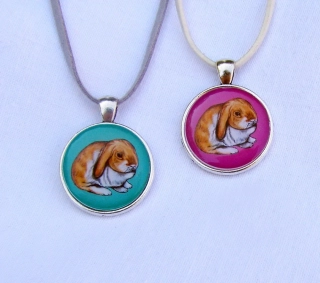 Zakrslý beran - bižuterní přívěsek