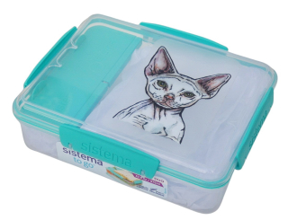 Svačinový box Sistema - devon rex