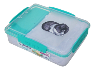 Svačinový box Sistema - králík Teddy