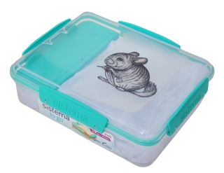 Svačinový box Sistema - činčila