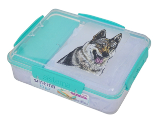 Svačinový box Sistema - čs. vlčák